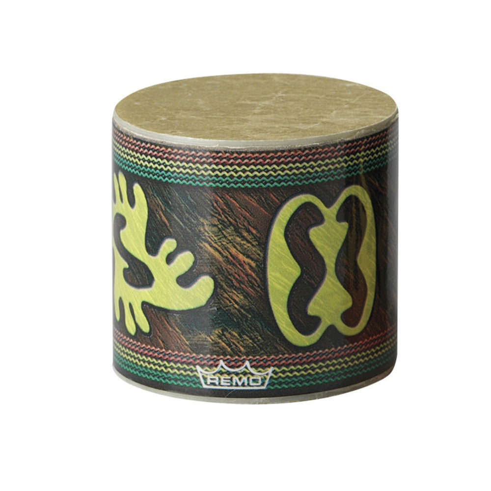 Remo SR-0202-24 - Shaker,2-1/4x2'',Adinkra Finish Mini
