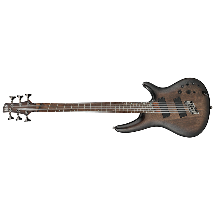 Ibanez SR Bass Workshop 6-String Bass (Black Stained Burst Low Gloss) SRC6MSBLL