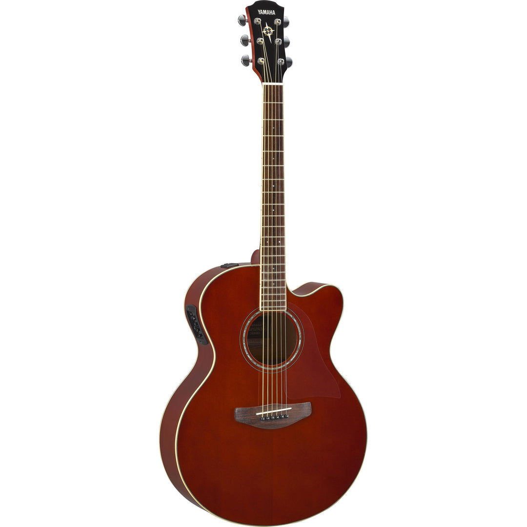 Yamaha CPX600 RTB 6-String RH Electric-Acoustic Guitar - Root Beer