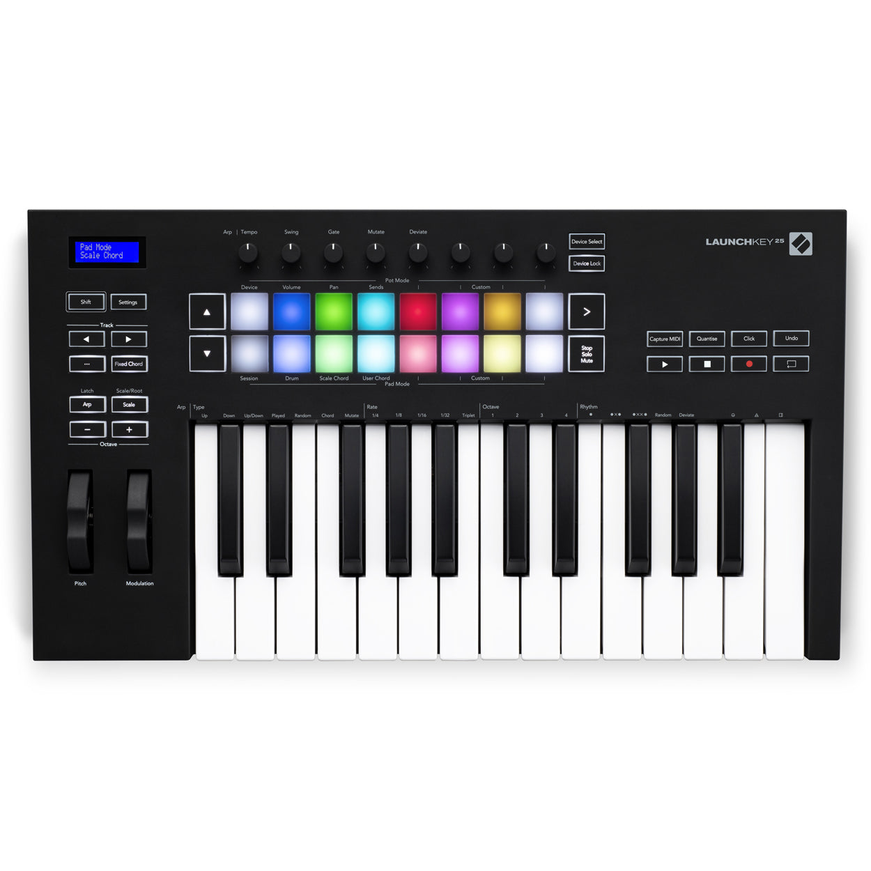 Novation Launchkey 25 MIDIキーボード Novation Launchkey 25-Key Fully Integrated MIDI Keyboard