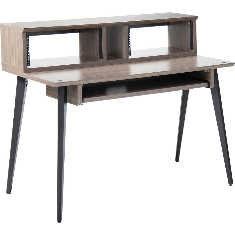 Gator Elite Furniture Series Main Desk - Driftwood Gray