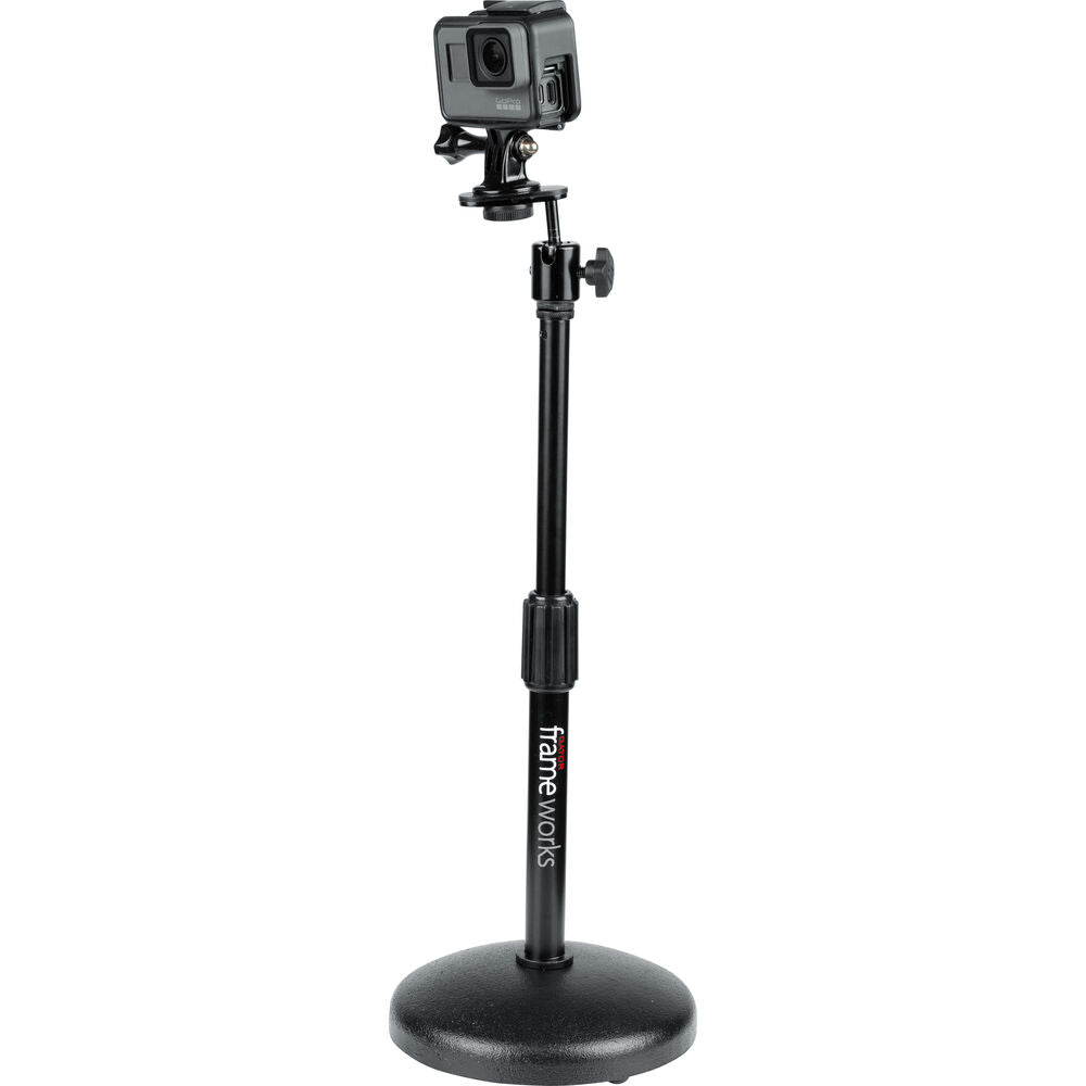 Gator Frameworks Round-Base Desktop Mic Stand