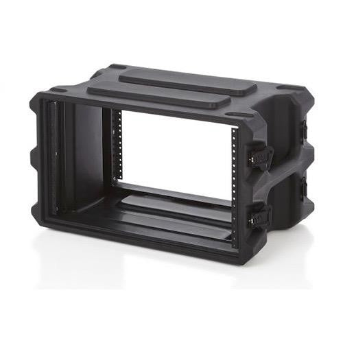 Gator G-PRO-6U-13 6 Space Rotationally Molded Rack Case, 13” Deep