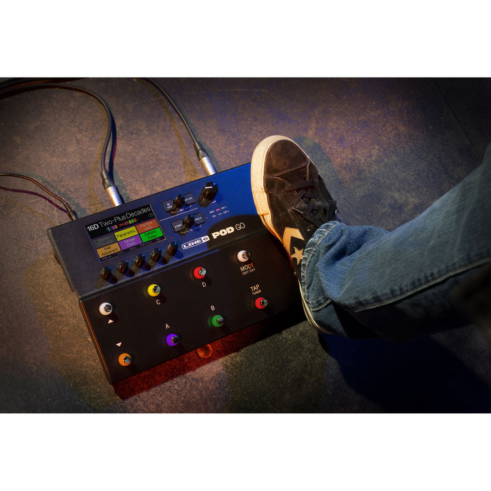 Line 6 POD Go Multi-Effects Processor Guitar Pedal