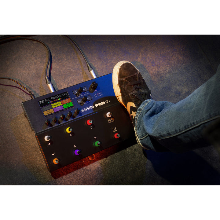 Line 6 POD Go Multi-Effects Processor Guitar Pedal