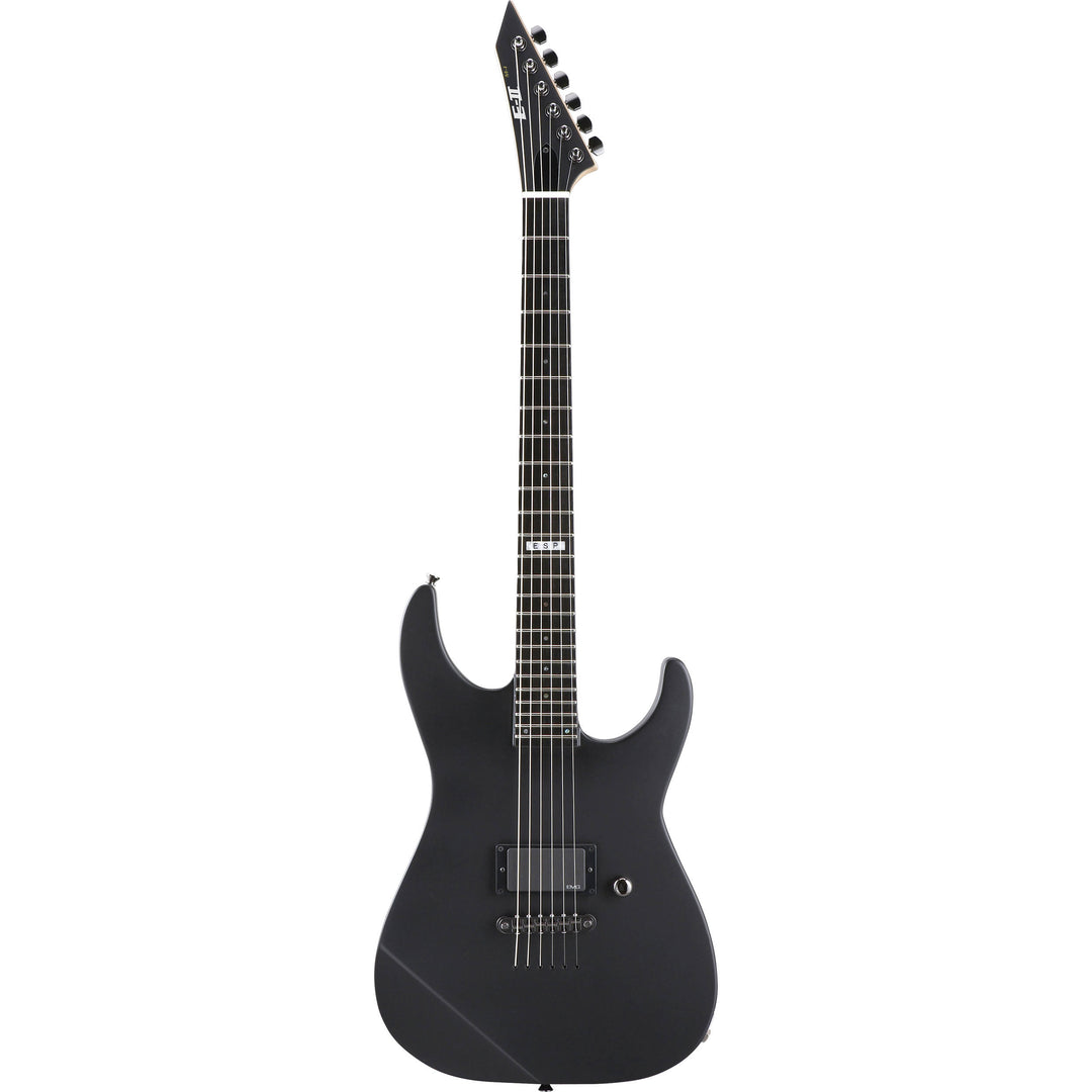ESP E-II M-I NT THRU Electric Guitar (Black Satin)
