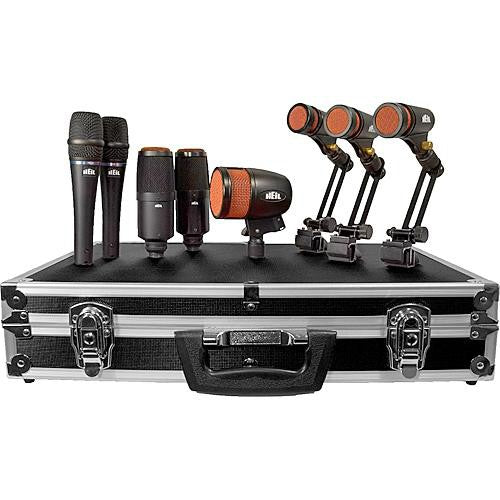 Heil HDK-8 8-Piece Dynamic Drum Microphone Kit