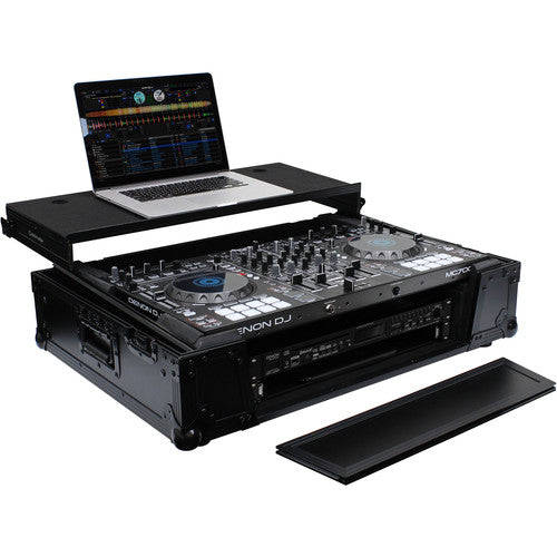 Odyssey Black Label Glide Case with Wheels for Roland DJ-808 / Denon MC7000 DJ Controller