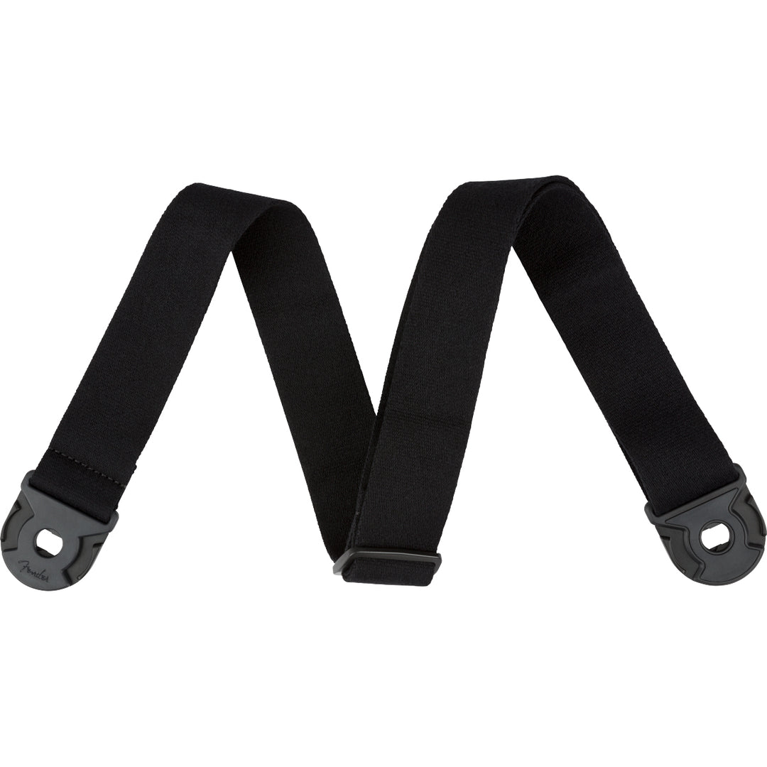 Fender Quick Grip Locking End 2 Guitar Strap - Black Supersoft