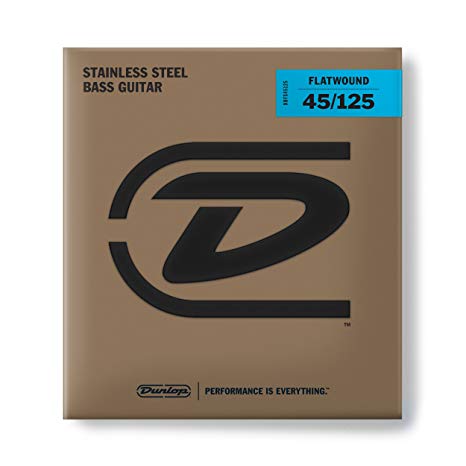 Dunlop DBFS45125M Flatwd bass string Md scal 45/125-5/set