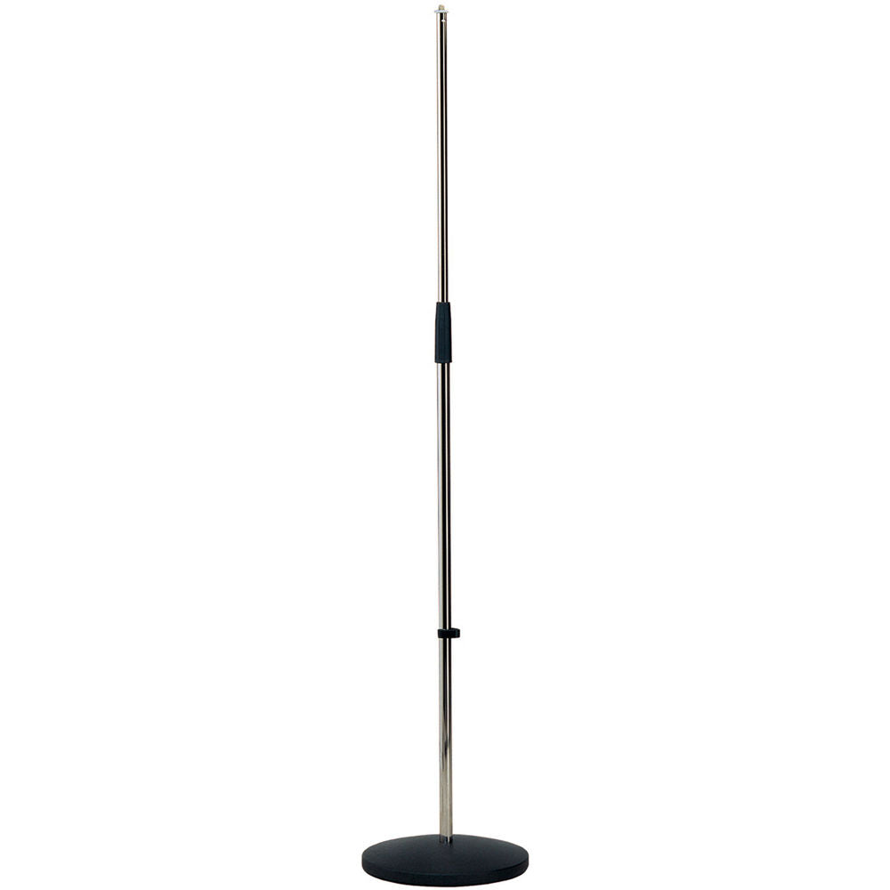 K&M 260 Round Base Microphone Stand (Chrome)