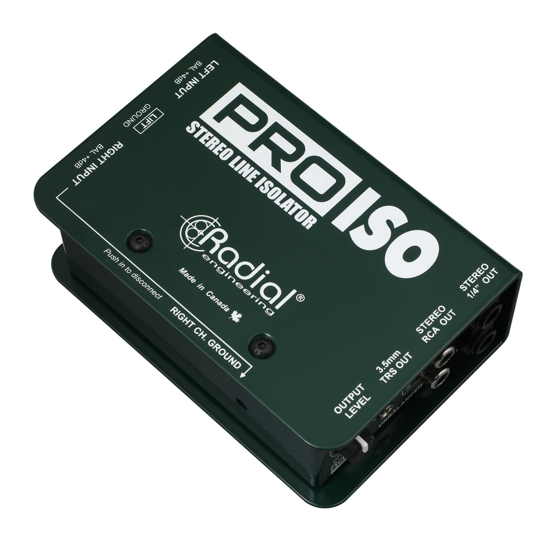 Radial PRO ISO Stereo DI Box