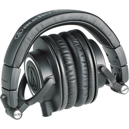 Audio-Technica ATH-M50X Closed-Back Dynamic Monitor Headphones - Black