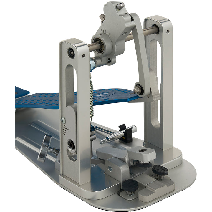 DW CPMDDBL Machined Direct Drive Single w/ Blue Footboard & Heel