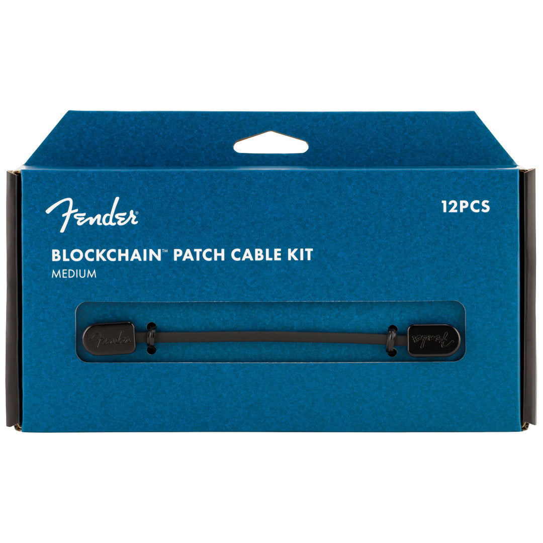 Fender Blockchain Patch Cable Kit, Medium (12 pcs)