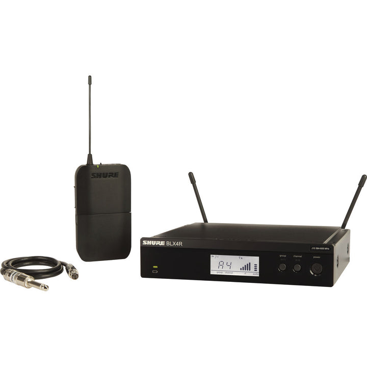 Shure BLX14R Rackmount Wireless Guitar System (H11: 572 to 596 MHz)
