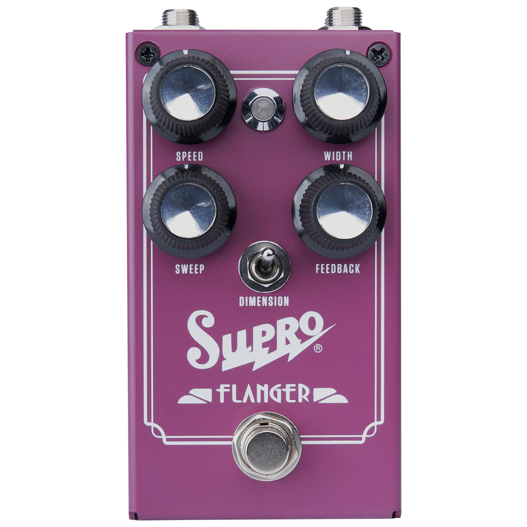 Supro 1309 Flanger Analog Guitar Effect Pedal