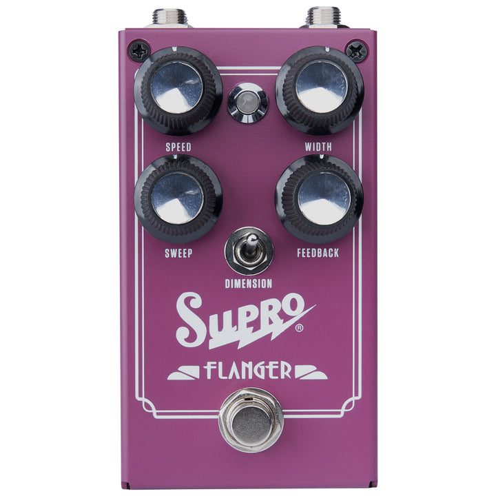 Supro 1309 Flanger Analog Guitar Effect Pedal