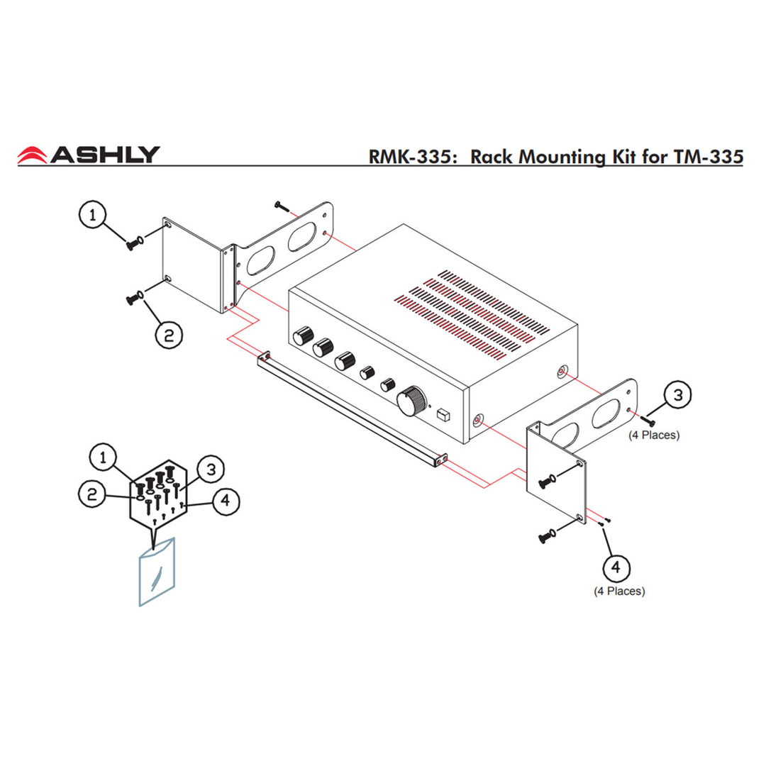 Ashly Rack Mounting Kit for TM-335