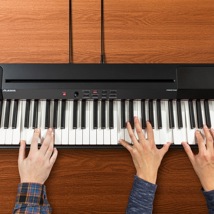 Alesis Prestige 88-Key Digital Piano with Graded Hammer-Action Keys