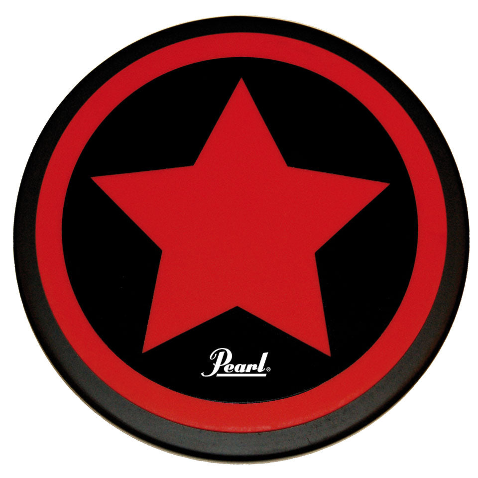 Pearl PDR-08SP 8" Rubber Practice Pad Star Target Snare Like Rebound