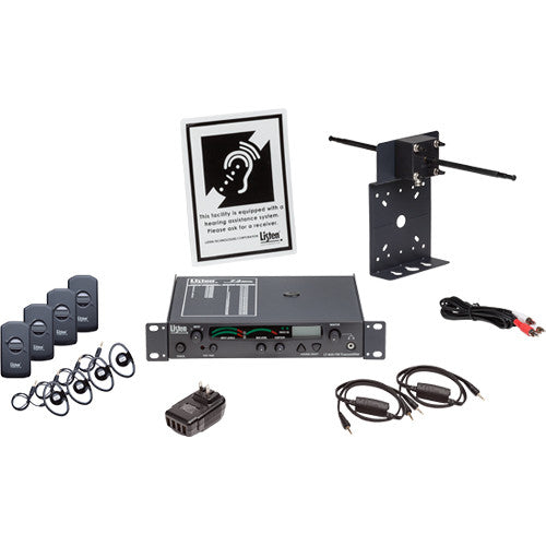 Listen Technologies LS-57-072 - Listen iDSP Advanced Level II Stationary RF System (72 MHz)