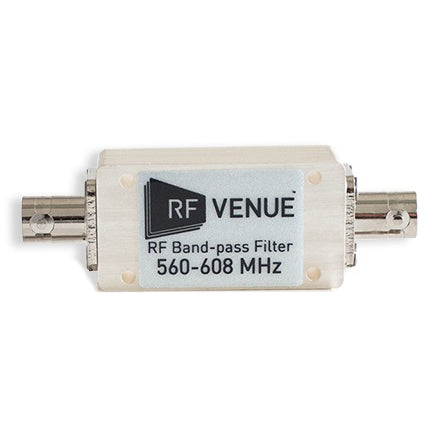 RF Venue Band-Pass Filter - 560-608 MHz