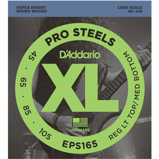 D'Addario EPS165 - SET BASS PROST 45-105 LONG