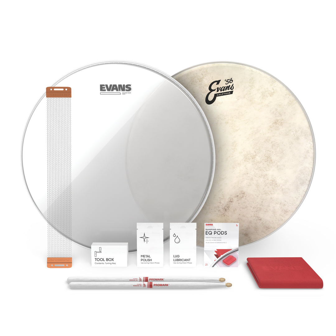 Evans 14Calftone Snare Tune Up Kit 1
