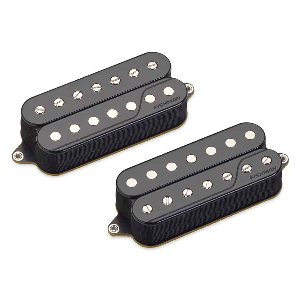 Fishman PRF-CO7-SB2 Fluence Classic Humbucker 7-String Open Core - Black (Set of 2)