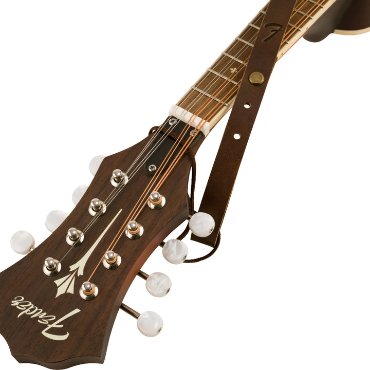 Fender Paramount Mandolin Leather Strap - Brown