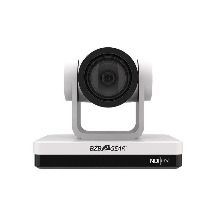 BZBGEAR - Universal PTZ 20X NDI/HDMI/SDI/USB 3.0 RS232/485 Live Streaming Camera (White)