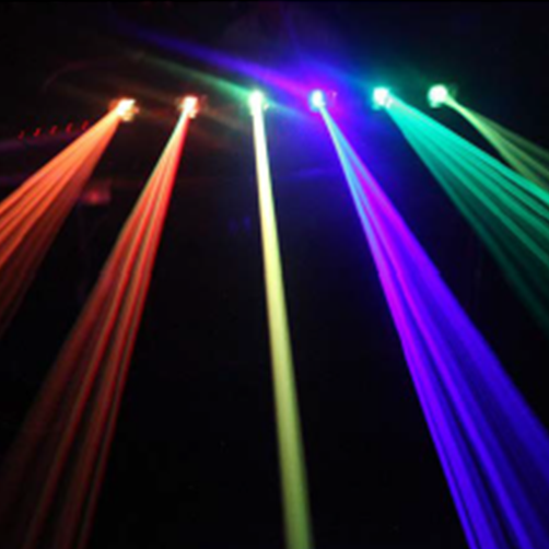 CR LASER LM-6RGB 6x Laser of 1000mW RGB: 300mW Red + 200mW Green + 500 mW Blue