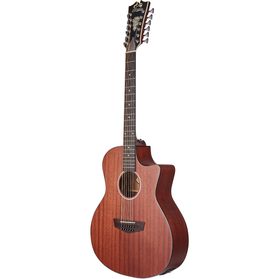 D’Angelico Premier Fulton LS 12-String Acoustic Guitar - Natural Mahogany