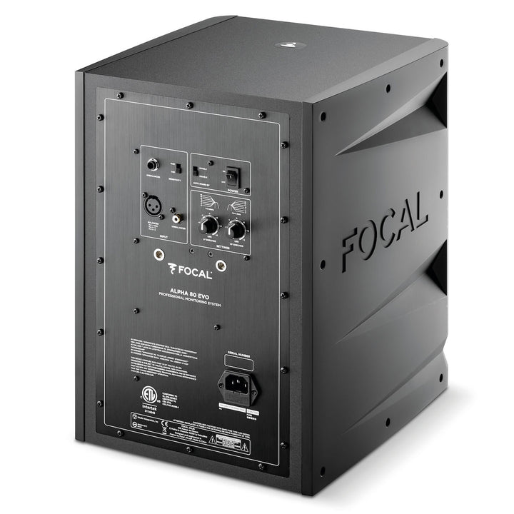 Focal Alpha 80 Black Evo Studio Reference Monitor - 8"