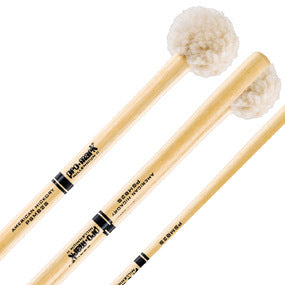 Promark PSMB2S -Promark Perfomer Series Medium Small Puffy Marching Bass Drum Mallets