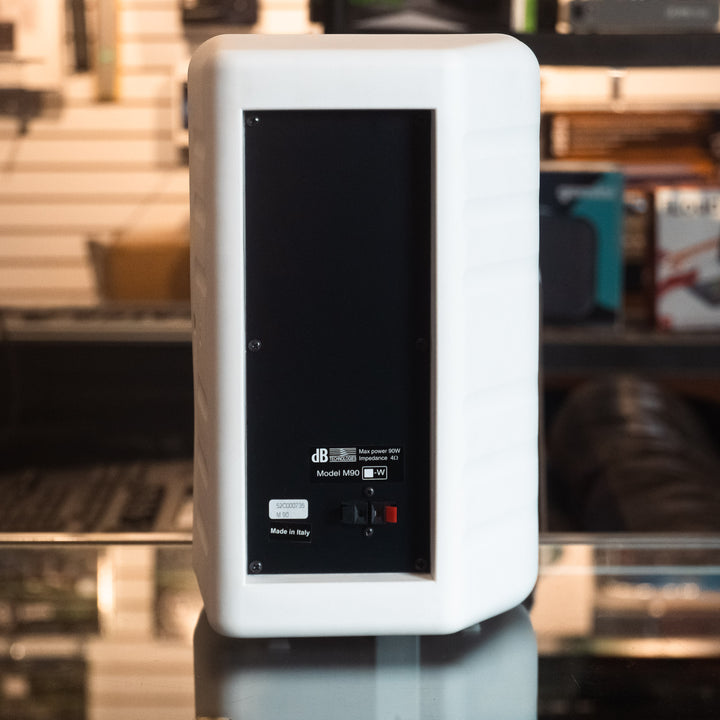 dB Technologies M90W Passive Two Way Speaker - White (Demo)