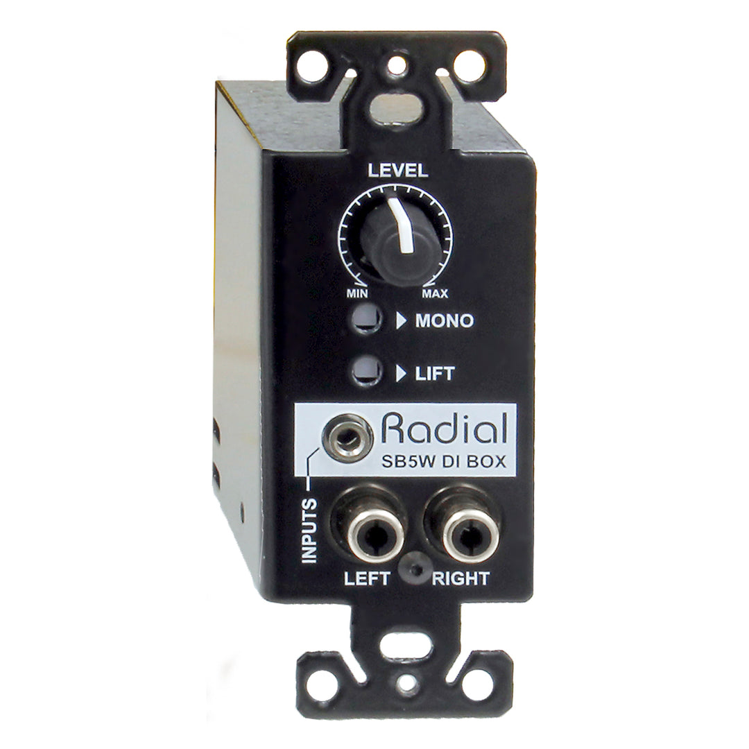 Radial StageBug SB5W Wall-Mounted Stereo Direct Box