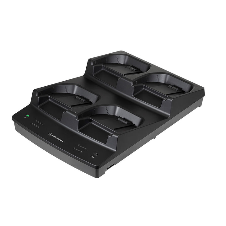 Audio-Technica ESW-CHG5AD ESW 4-Bay Charging Station Bundle