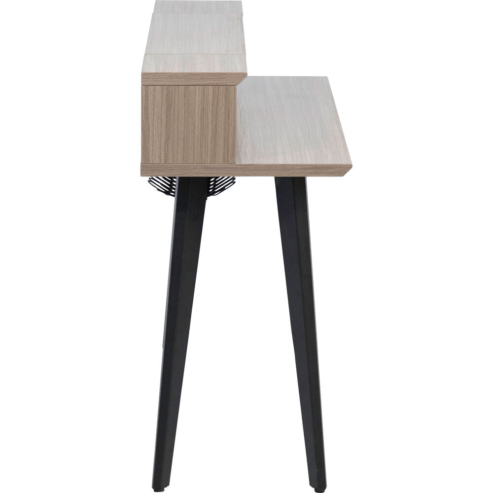 Gator Elite Furniture Series 61-Note Keyboard Table - Driftwood Gray
