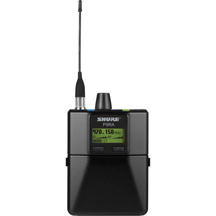 Shure P9RA+ Bodypack Receiver for PSM900 Wireless Monitoring System Single H20: 518 - 542 MHz