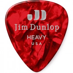 Dunlop 483P-09-HV Red Pearl CL-12/PLYPK