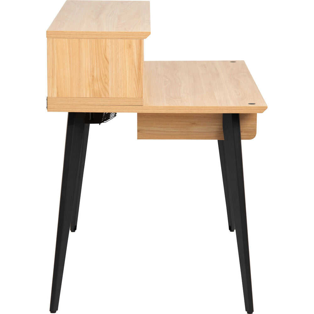 Gator Elite Furniture Series Main Desk - Natural Maple Matte
