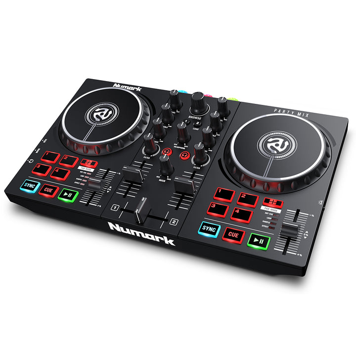 Numark Party Mix II DJ Controller with Built-In Light Show