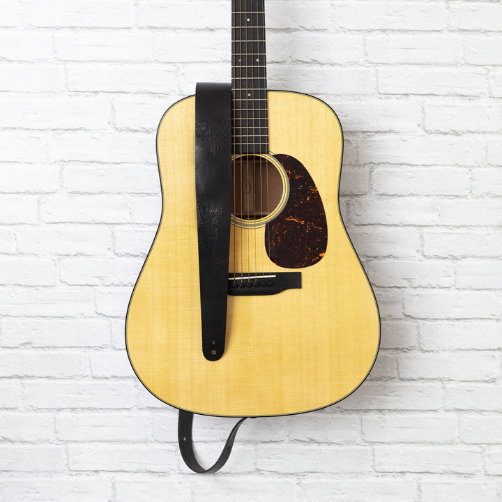 Martin Guitars Vintage Leather Strap-Black