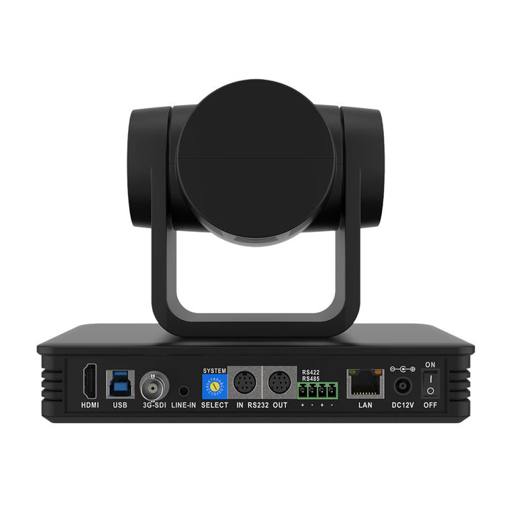 BZBGEAR - Universal PTZ 12X HDMI/SDI/USB 3.0 RS232/485 Live Streaming Camera (Black)