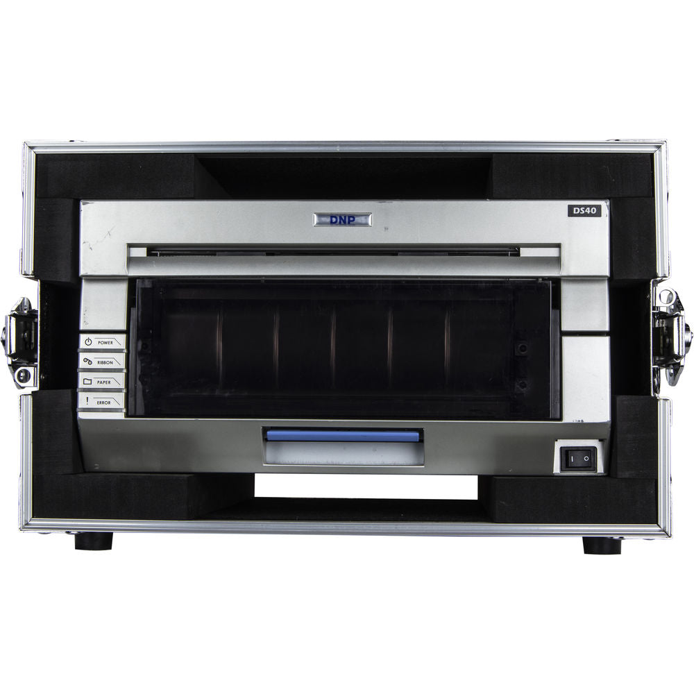 Odyssey FRDNPDS40WH DNP DS40 & DS80 Photo Booth Printer Case - White with Chrome Trim
