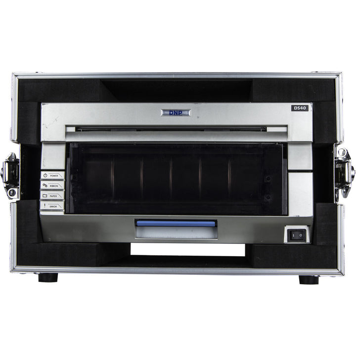 Odyssey FRDNPDS40WH DNP DS40 & DS80 Photo Booth Printer Case - White with Chrome Trim