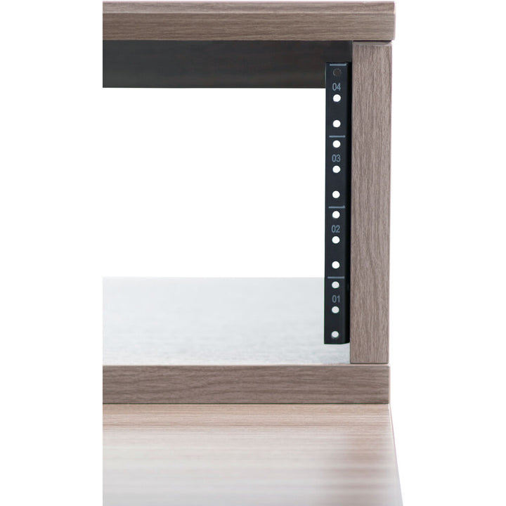Gator Elite Furniture Series Main Desk - Driftwood Gray