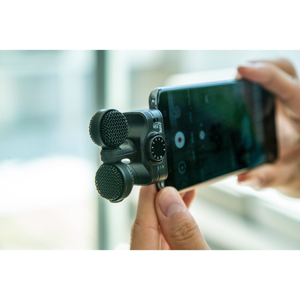 Zoom Am7 Mid-Side Stereo Microphone for Android Devices with USB-C Connector